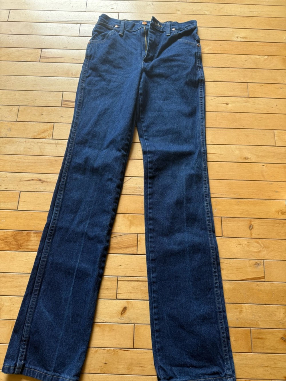 Wrangler Women's Dark Blue Flare Jeans